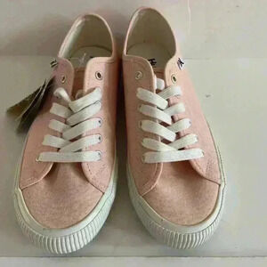 Hurley Ceta Lace Up Light Pink Low Top Sneakers Size 9‎ NWT